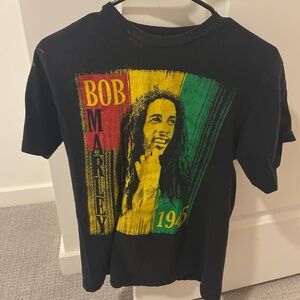 Bob Marley T-Shirt - Black